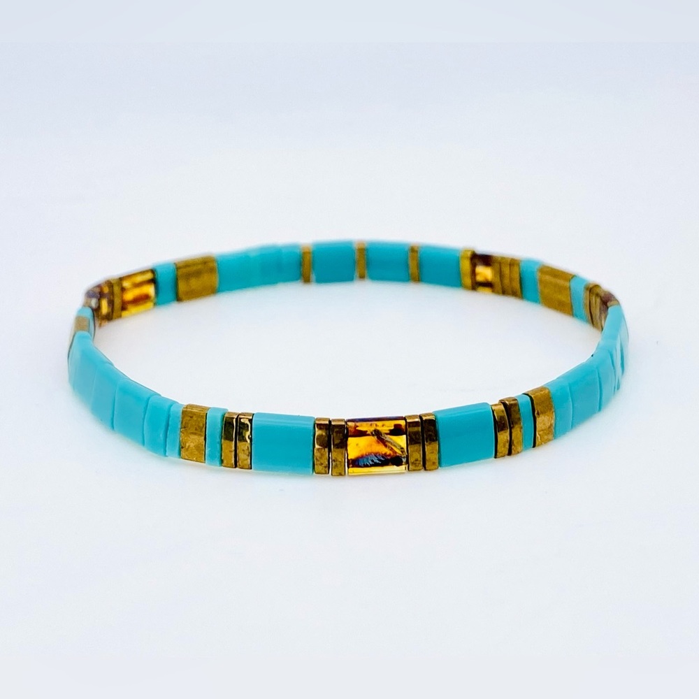 Miyuki Tila Bead bracelet